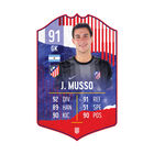 Musso Collectible Card 25/26